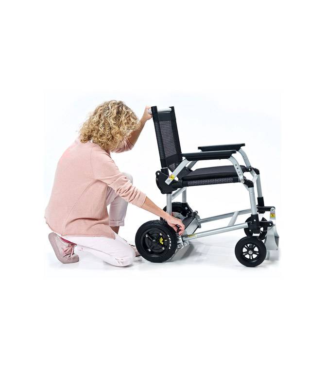 MovingStar 101 SF - faltbarer zerlegbarer E-Rollstuhl MovingStar 101 SF - faltbarer zerlegbarer E-Rollstuhl
